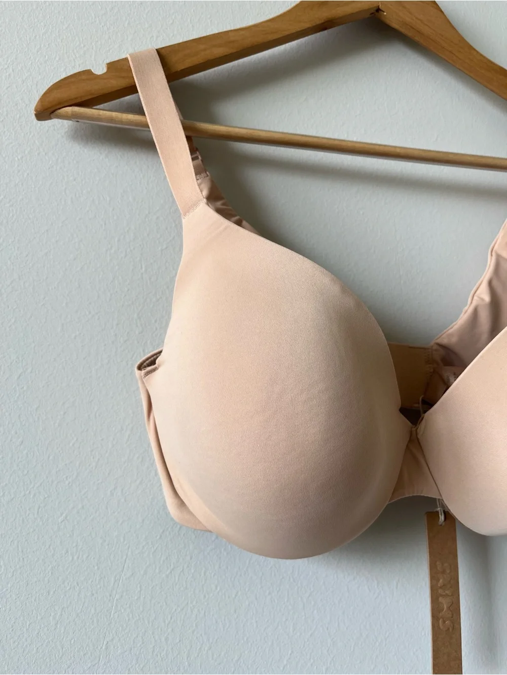 SKIMS Smoothing Intimates Full Coverage Lightly Lined Bra 32DD NWT Clay Color - Picture 2 of 9